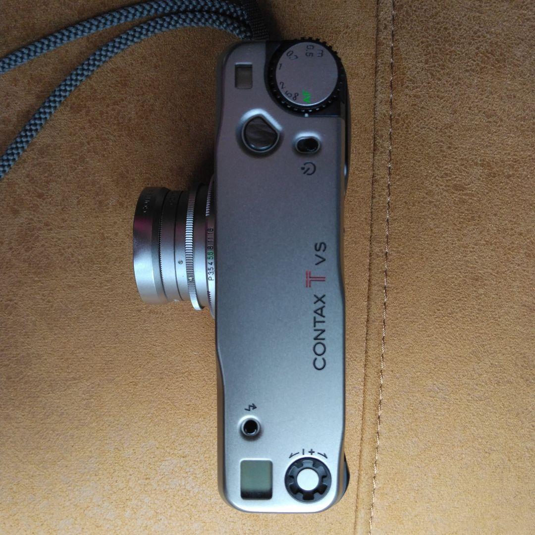 CONTAX T VS シルバー コンパクトカメラ