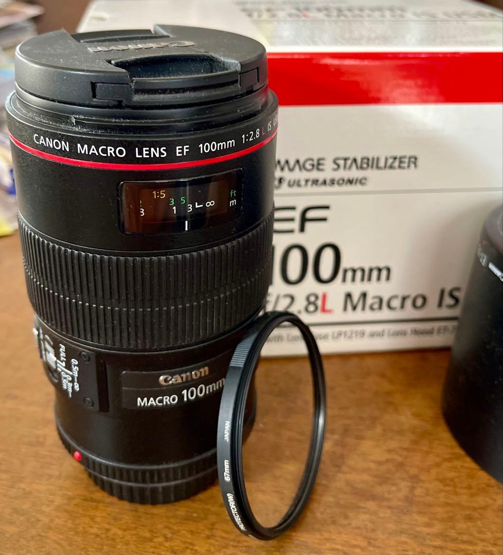 レンズ(単焦点) Canon EF 100mm f/2.8L Macro IS