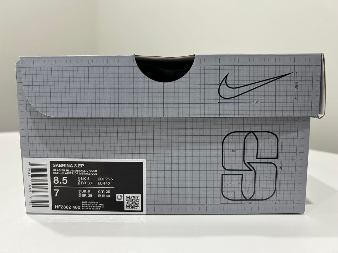 Nike サブリナ3 ブルー　25.5