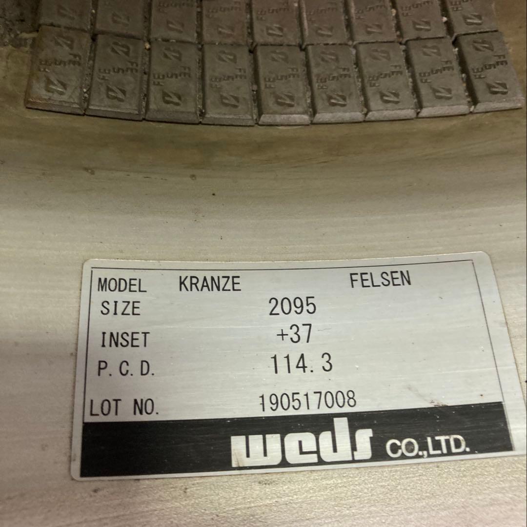 20インチ アルミホイール4本セットクレンツェフェルゼン