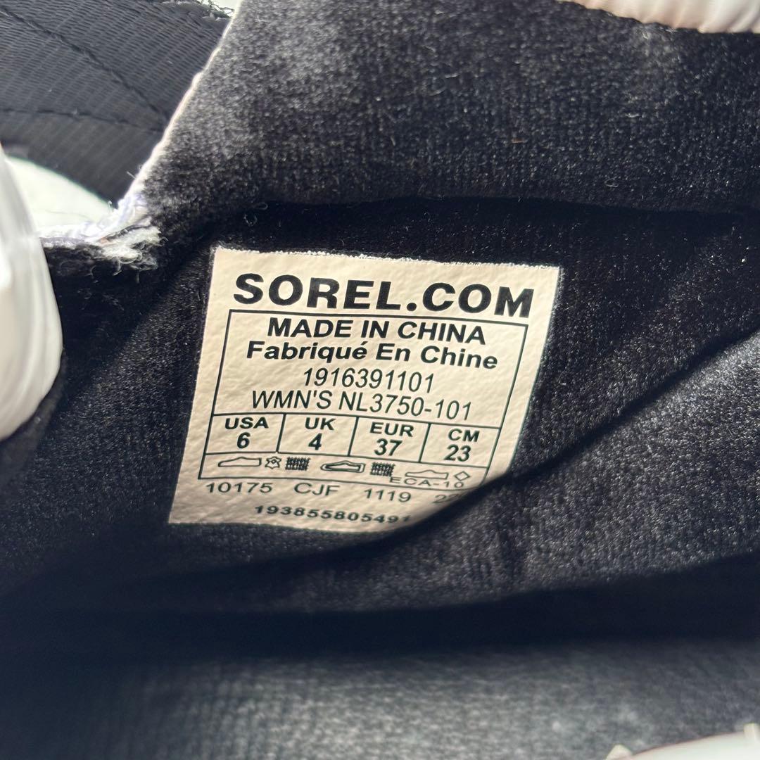 SOREL ソレル ウィンターブーツ NL3750-101 ホワイト23cm