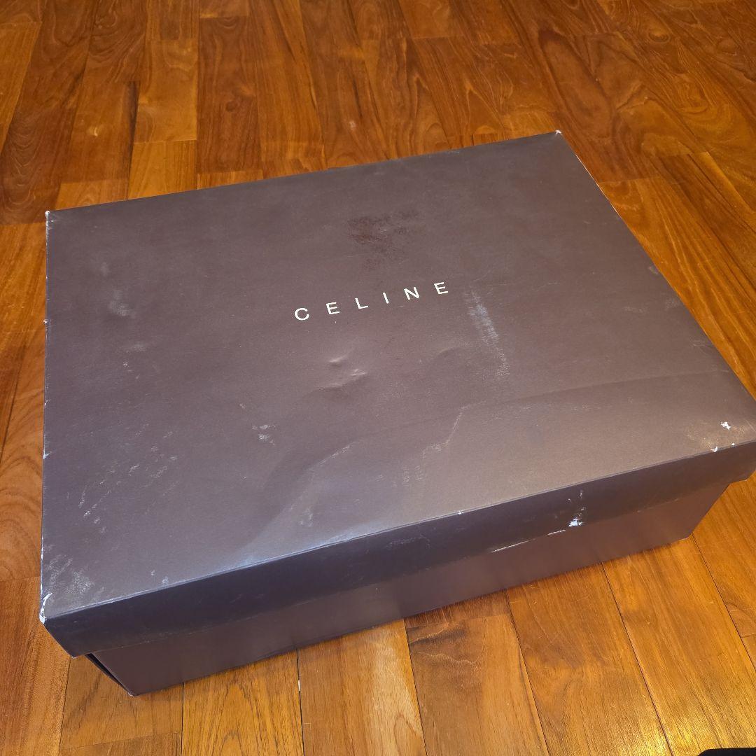 未使用！CELINEセリーヌ マカダム柄 アクリルニューマイヤー毛布 シングル