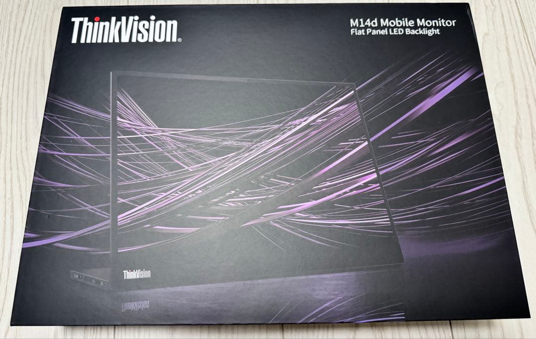 LenovoThinkVision M14d 美品保証2028年2月まで付
