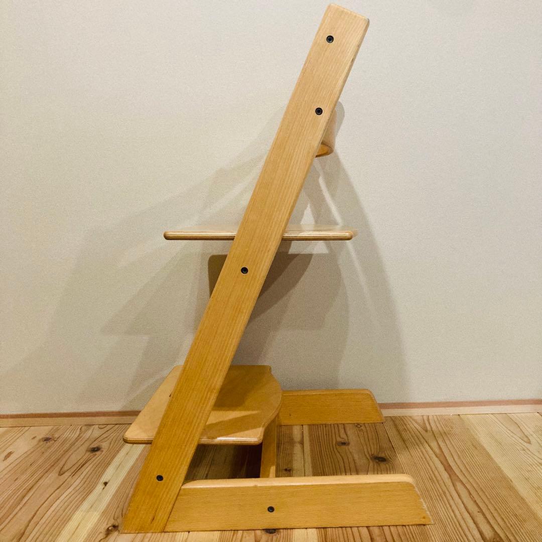 【良品】STOKKE トリップトラップ No.3 ストッケ ナチュラルウッド