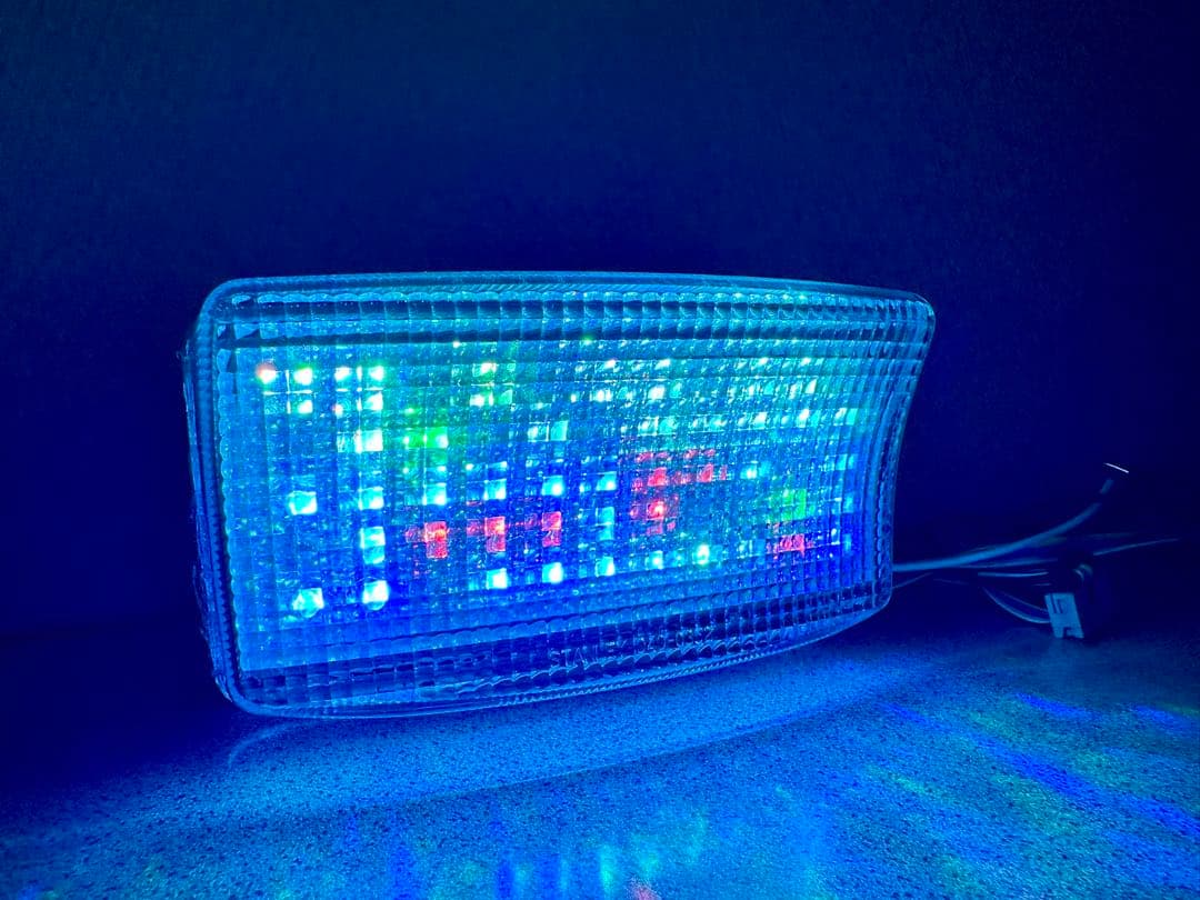 CB400SF NC31 流星 RGB LED 流れる レインボー 電装