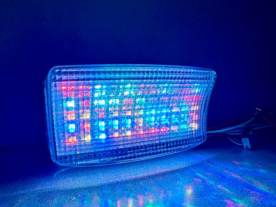 CB400SF NC31 流星 RGB LED 流れる レインボー 電装