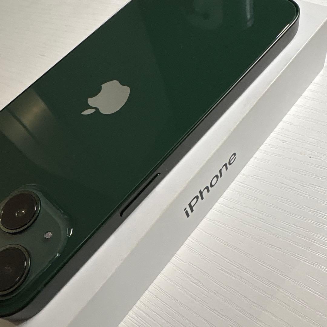 iPhone13 128GB グリーン SIMフリー 極美品
