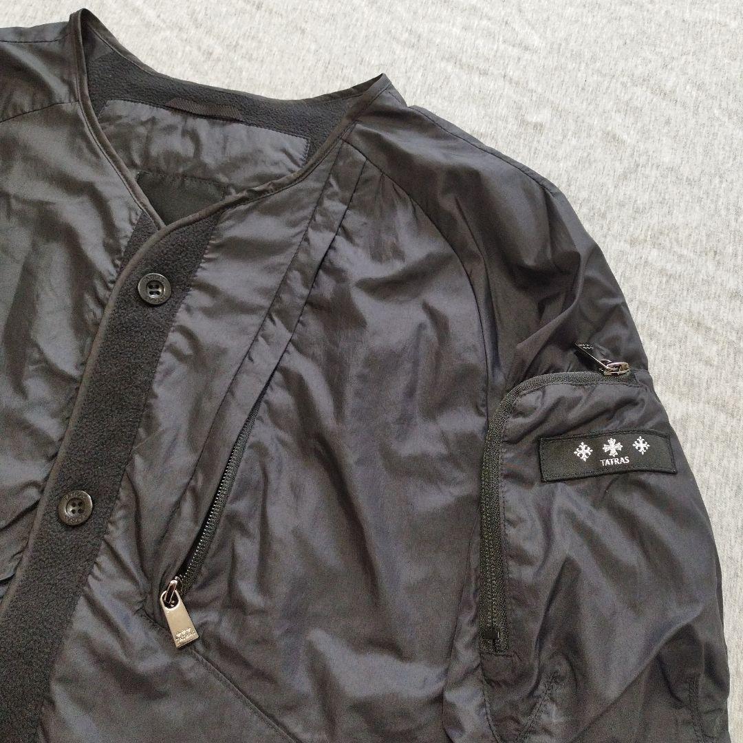 国内正規品 TATRAS タトラス ライナーブルゾン ナイロンジャケット 黒 1