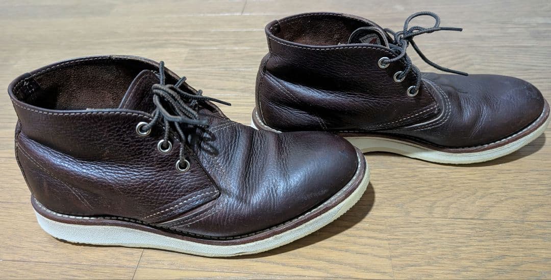 レッドウィングチャッカブーツ REDWING 3141 UK6 25 ブラウン