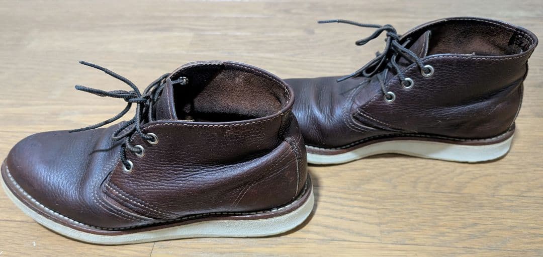 レッドウィングチャッカブーツ REDWING 3141 UK6 25 ブラウン