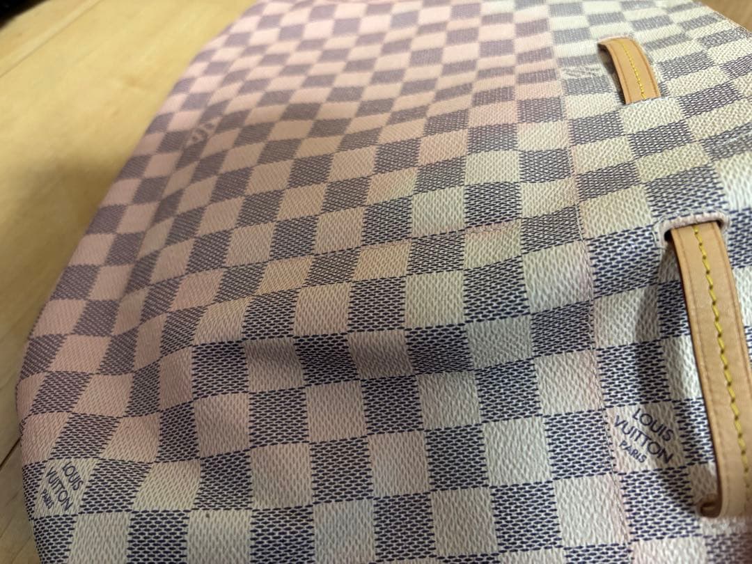 ルイヴィトン  ジロラッタ  ダミエ アズール 2way ハンドバッグ