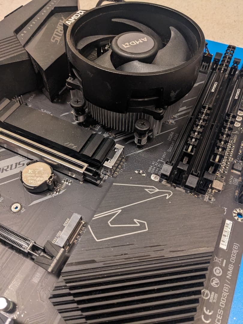 【動作保証】B550 AORUS ELITE V2 + Ryzen5 3500