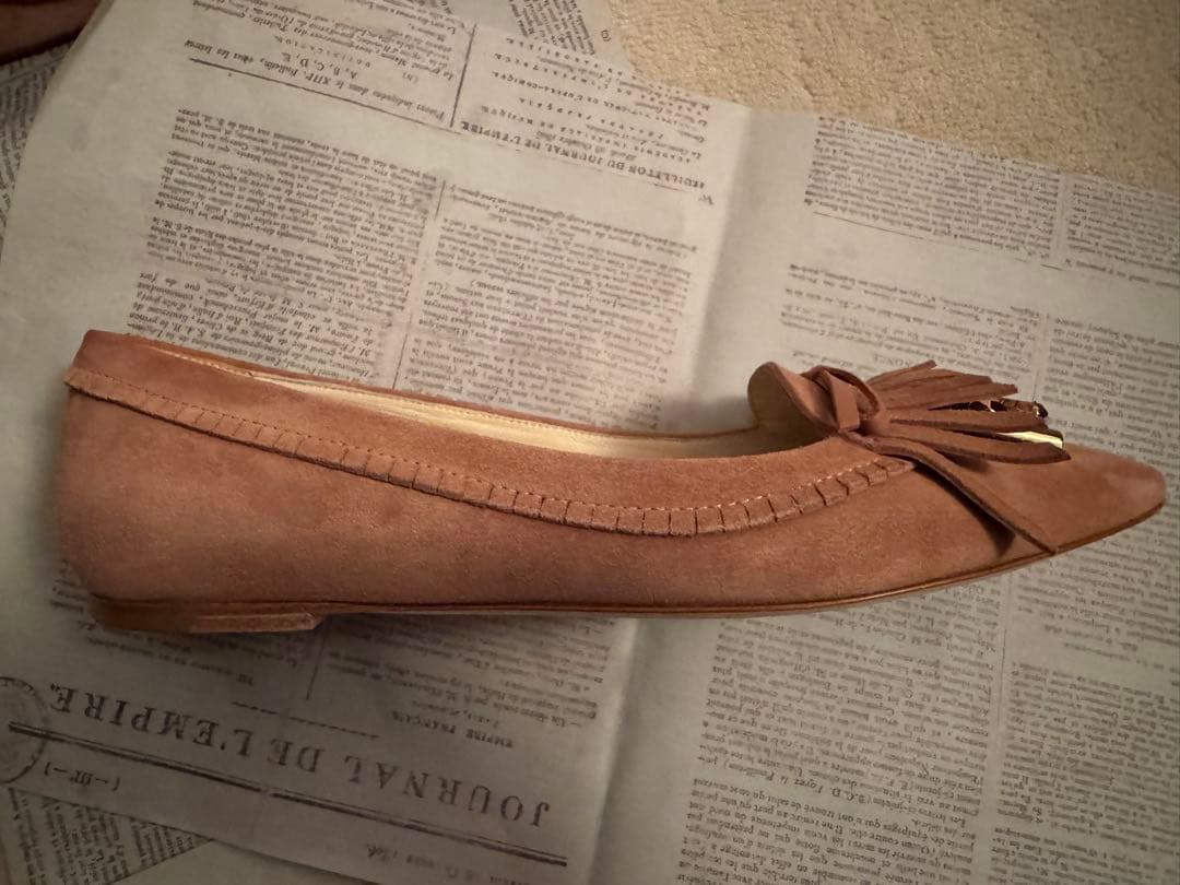 TOD'S フラットシューズ ピンク 37.5