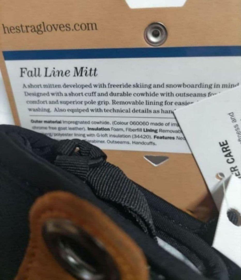 新品タグ付き HESTRA ヘストラ Fall Line Mitt サイズ9