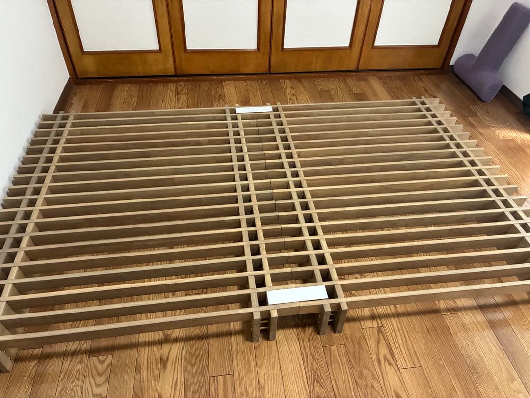 【KANADEMONO】Kota Sunoko Bed 木製 すのこベッド