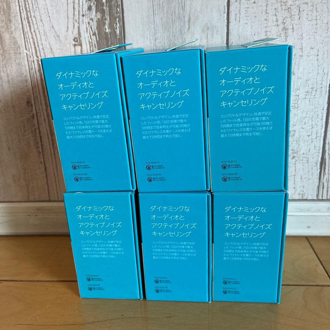 echo budsエコーバッズワイヤレスイヤホン 第2世代 6個セット