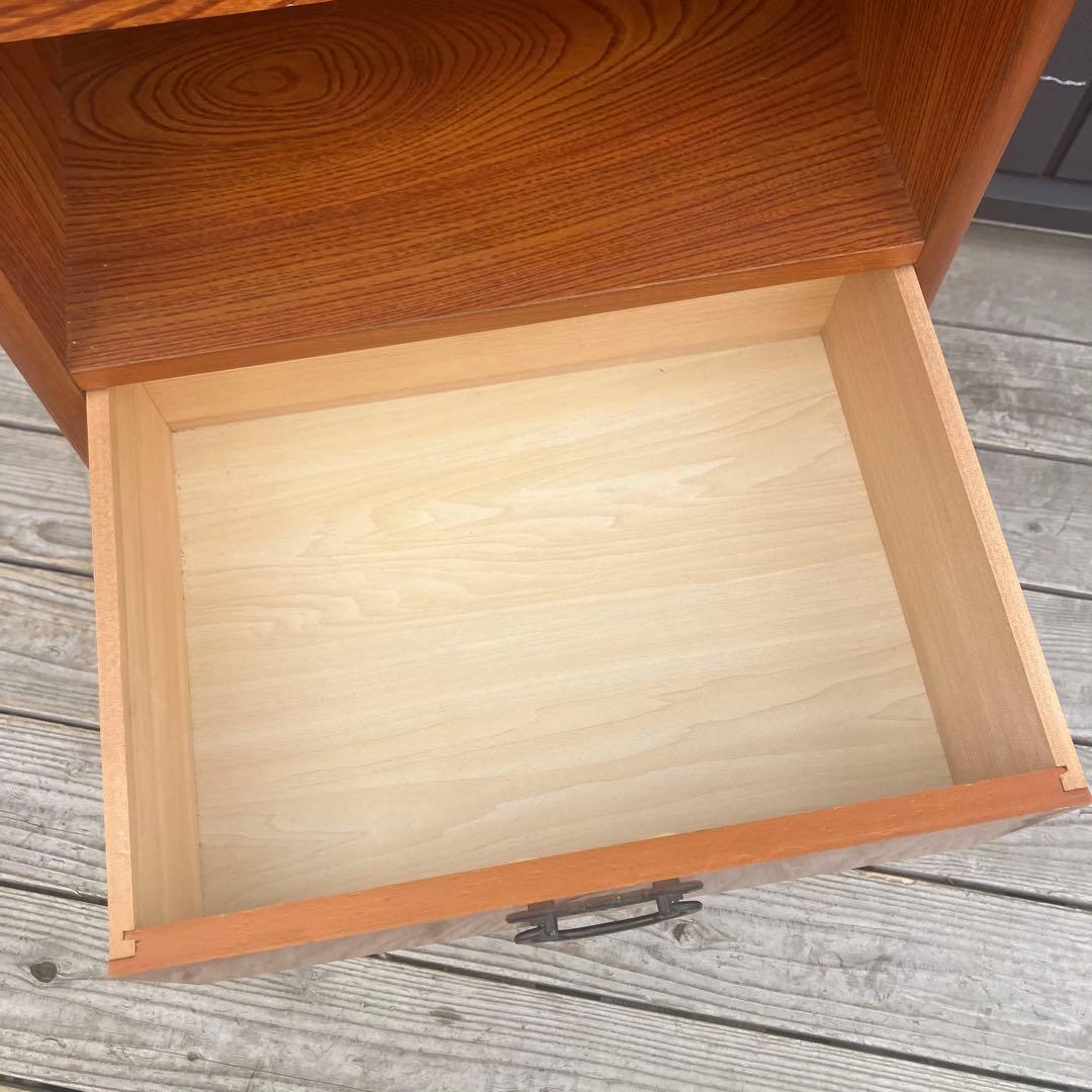 昭和レトロ 木製コールキャビネット 和風電話台 飾り棚 古家具 ビンテージ