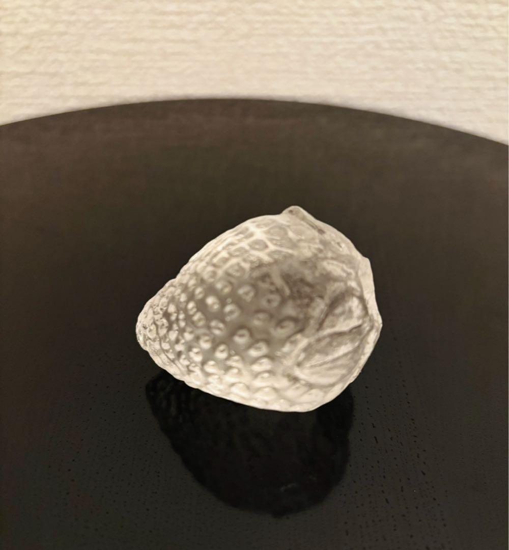 長野史子　ガラス　いちご　苺