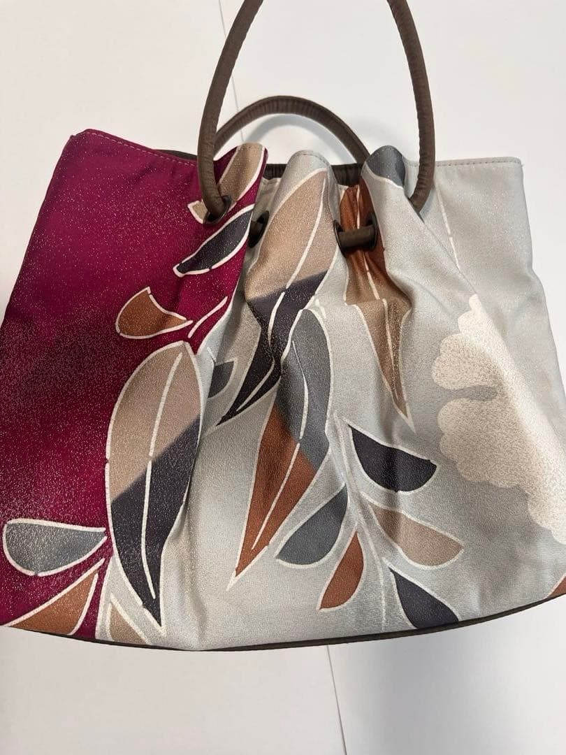 9月30日迄、栗山工房　正絹和装用バッグ　お得な2点セット話題の品