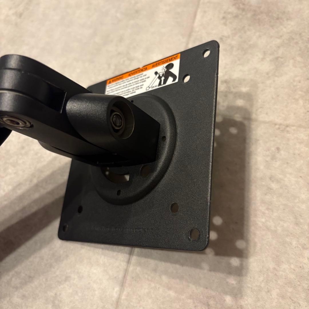 ergotron MXV モニターアーム　スリムタイプ マットブラック