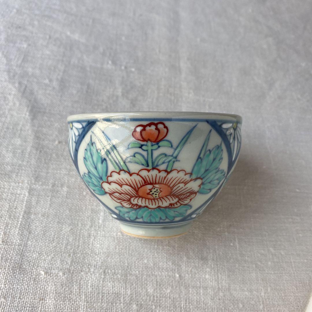 リ*ヌ様 六代 佐藤走波 染錦絵変り 小鉢五客