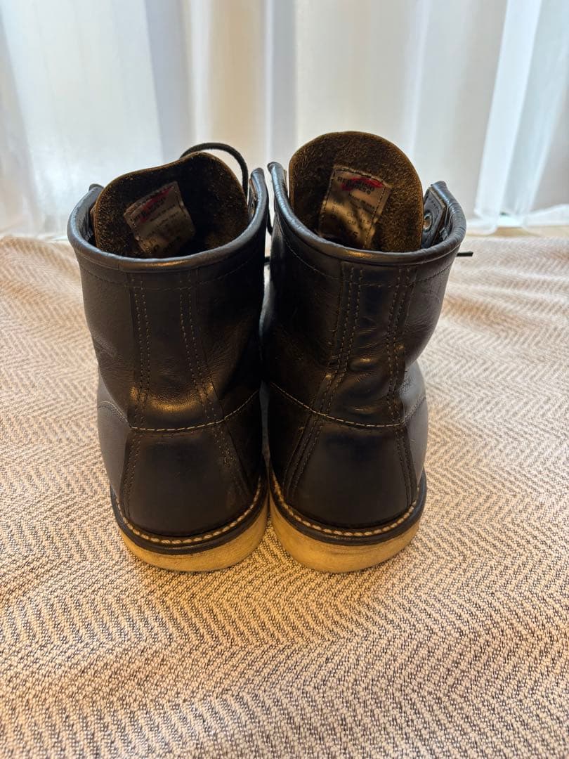 レッドウィング　ブラックレザー 26.5サイズ