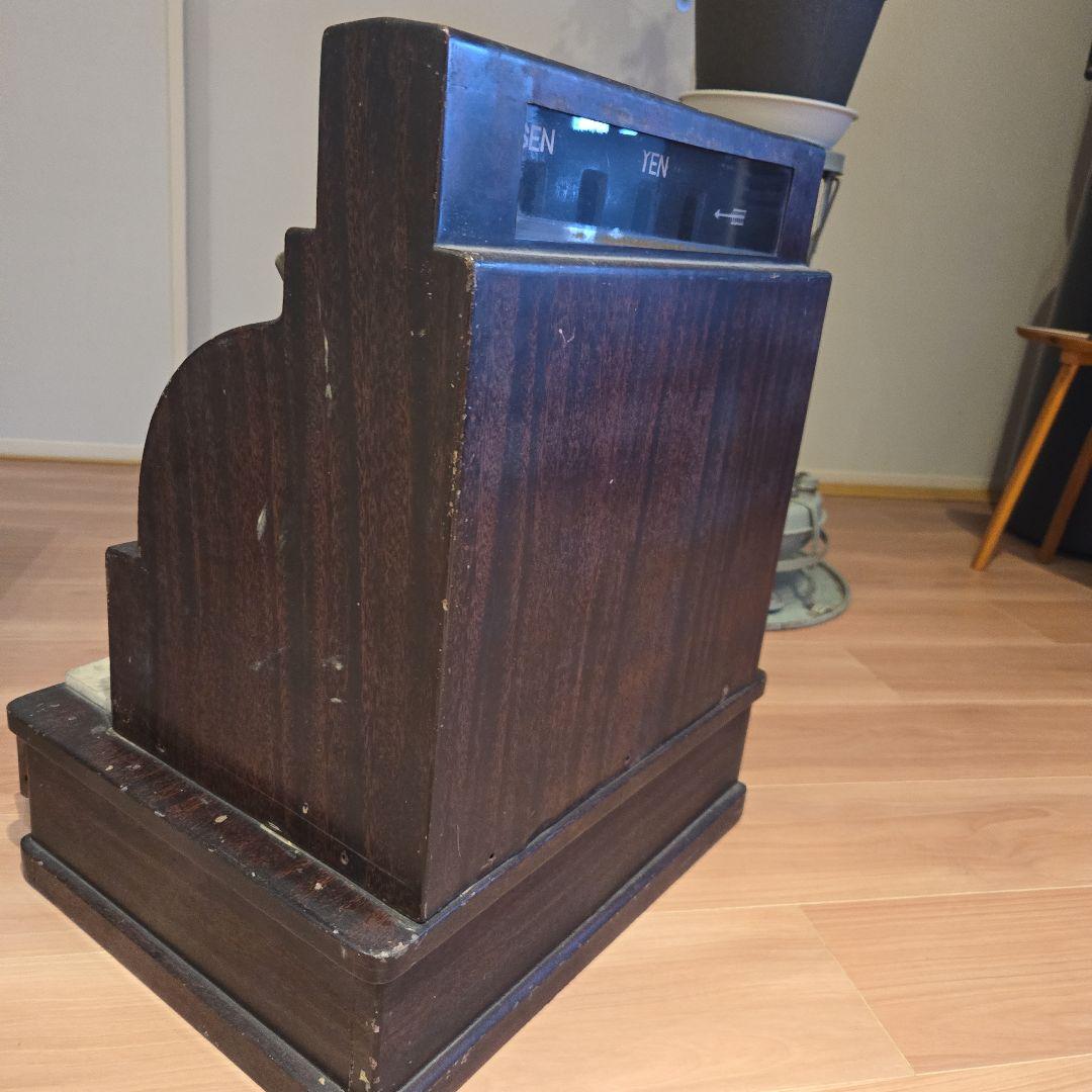 ヴィンテージ木製レジスター.キャッシャー
