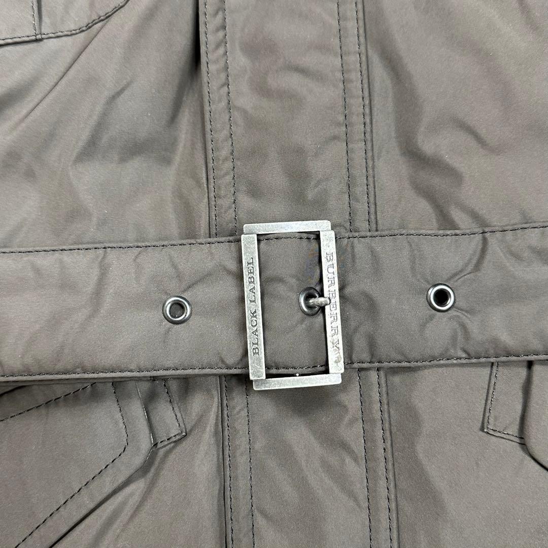 〈美品〉BURBERRY BLACK LABEL【L】ミリタリー モッズコート