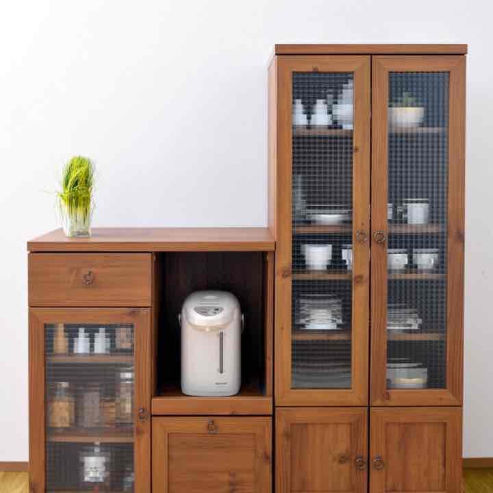 アンティーク調家具シリーズ ビストロカップボード