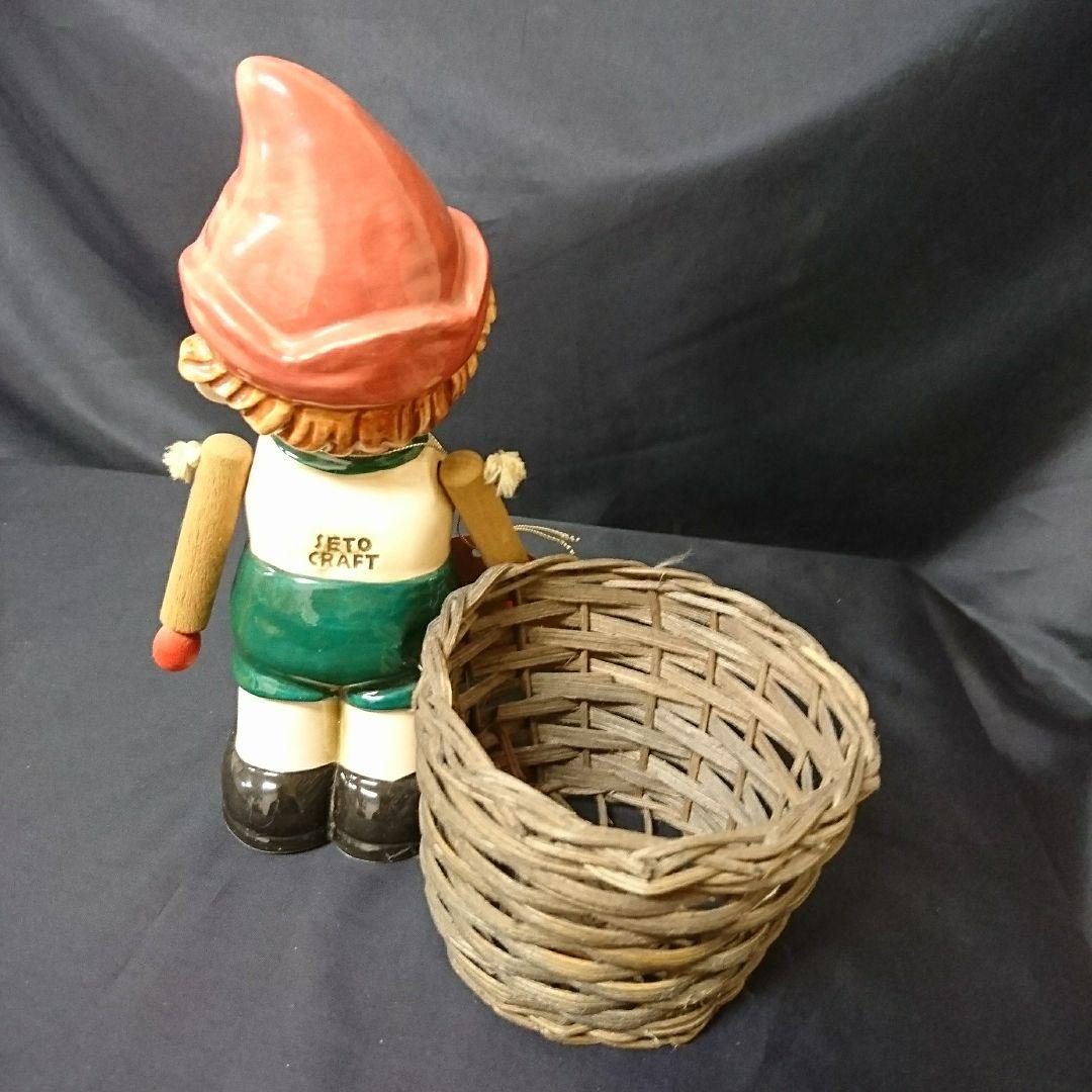 未使用保管品 seto craft 陶器 ピノキオ 置物