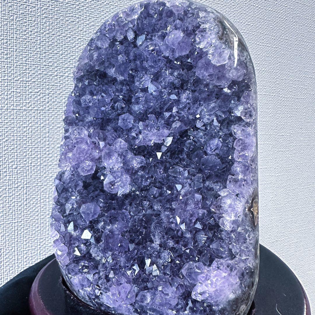 煌めきウルグアイ産☆キラキラ☆アメジストクラスターパワーストーンA1098