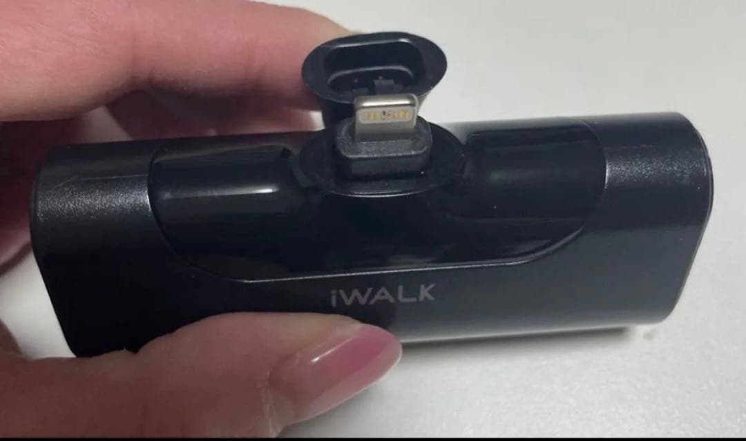 iPhone12 ホワイト 64GB iWALK LinkPod-4 ブラック