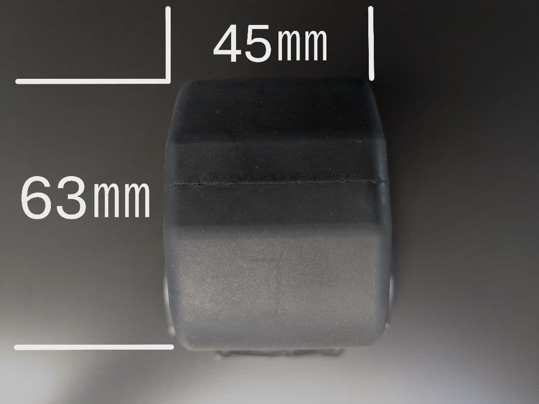 ジムニー ビッグサイズ8の字バンプラバー バンプストッパー 硬度ソフトタイプ