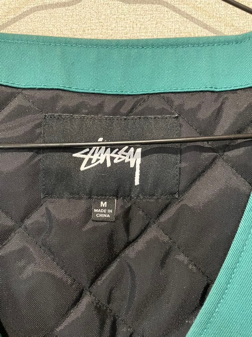 Stussy メンズ ベスト L 緑