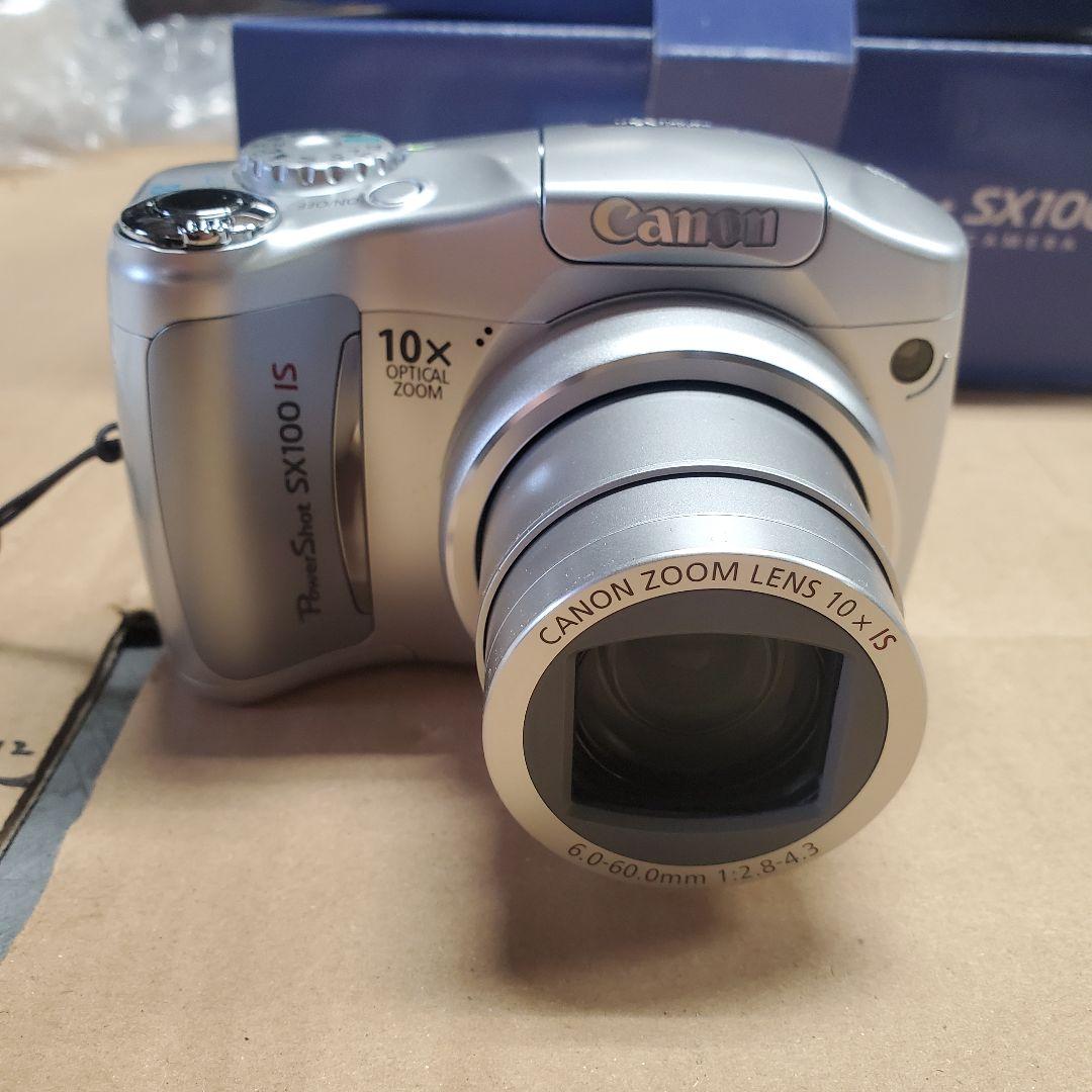 新品未使用 Canon PowerShot SX100 IS グレー デジカメ