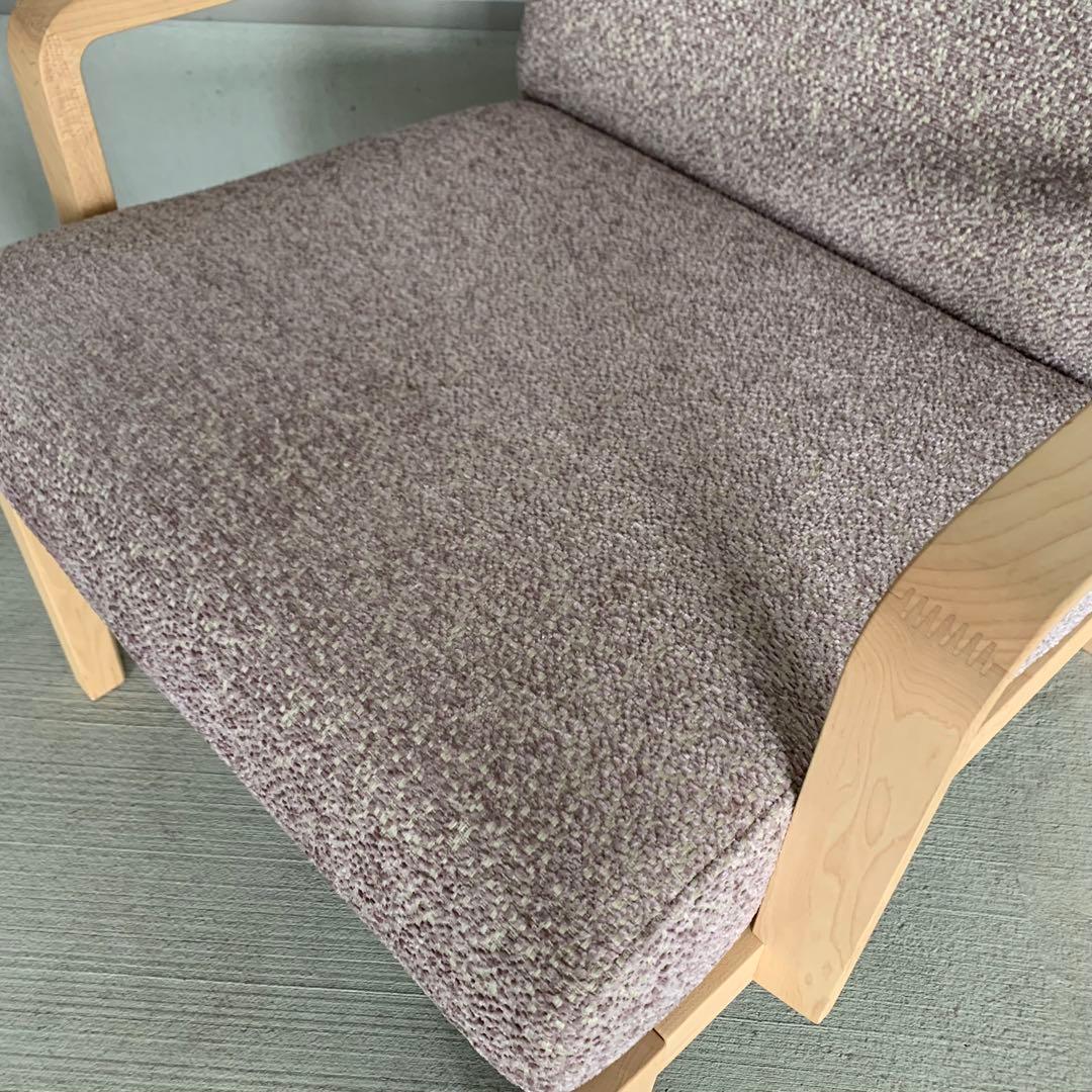 【極美品】karimoku カリモク WU45 1Pソファ ラウンジチェア