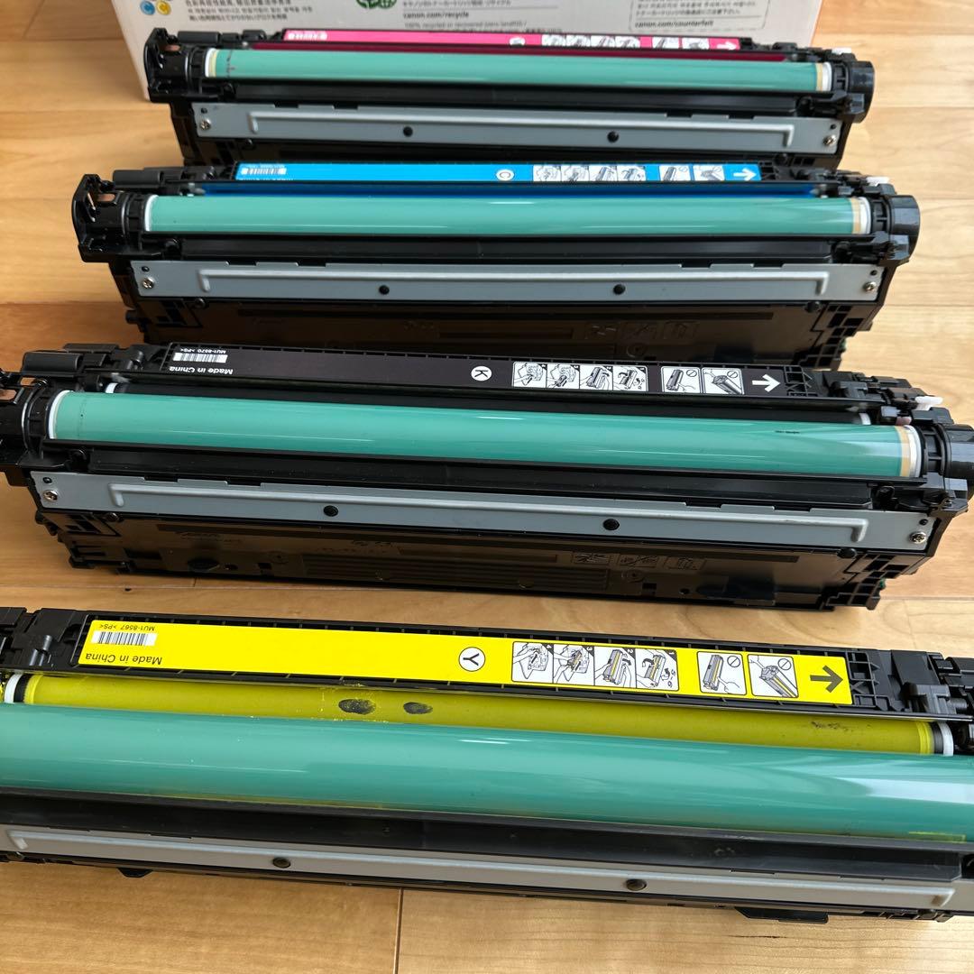 Canon 322 純正 トナーカートリッジ セット