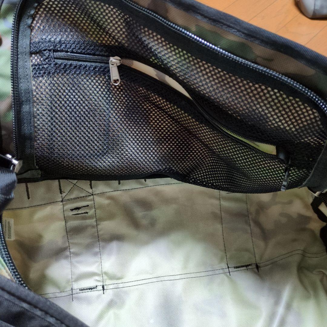 The North Face カモフラージュ ボストンバッグ