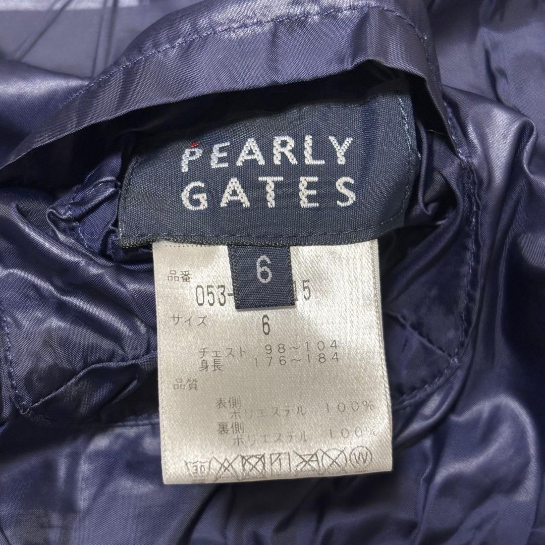 【リバーシブル】PEARLY GATES Vネックリバーシブルベスト 6 迷彩柄
