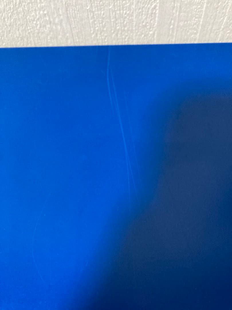 廃盤品　イケア　リックスフルトキャビネット足無し　ブルーラック