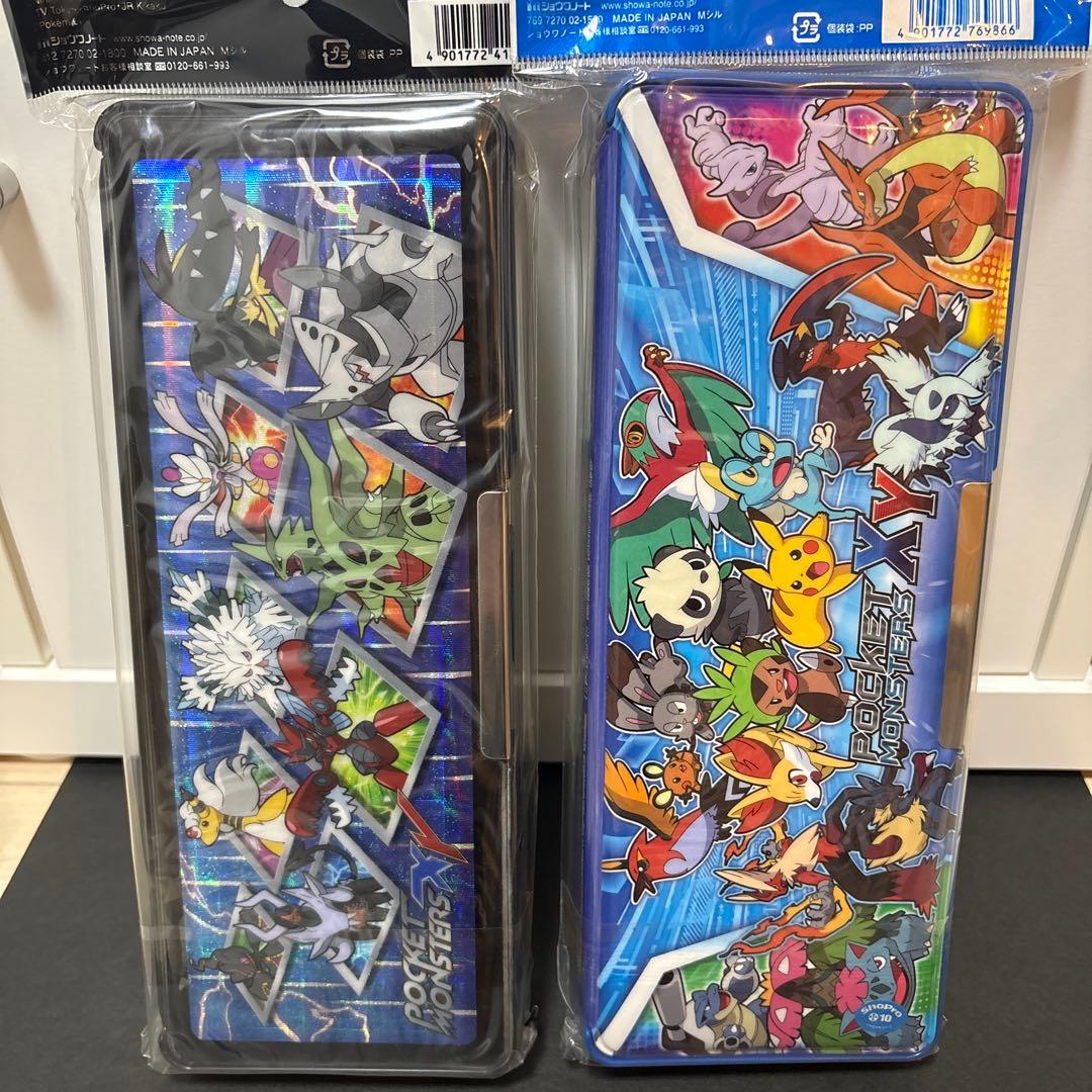 【希少・新品セット】 ポケモン XY 筆箱 メガシンカ ポケットモンスター レア