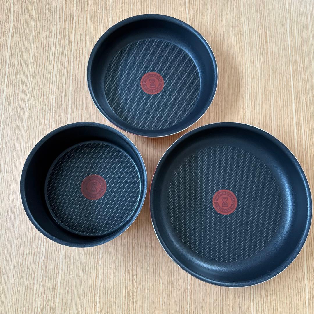 【新品未使用】 ティファール インジニオ・ネオ　パプリカレッド　セット7