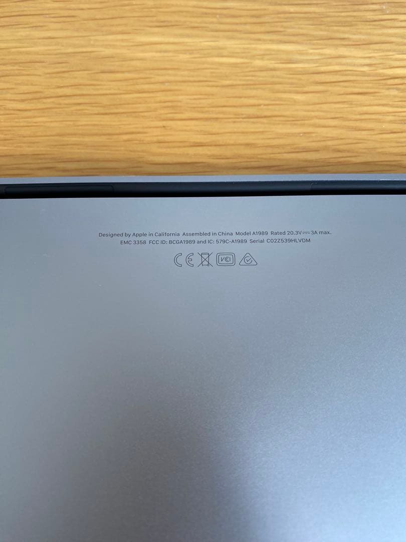 MacBook Pro 2019 美品　MacBook本体　上位モデル