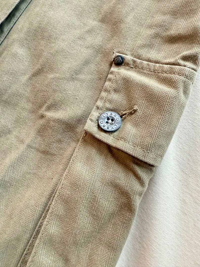 Nigel Cabourn LYBRO オーバーオール　ヘリンボーン　52