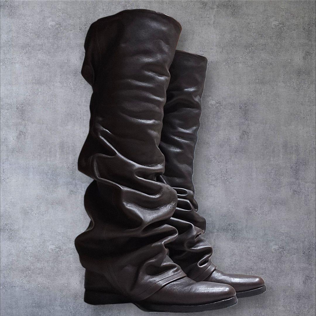 zucca ズッカ パンツブーツ ナウシカブーツ L インソール付き