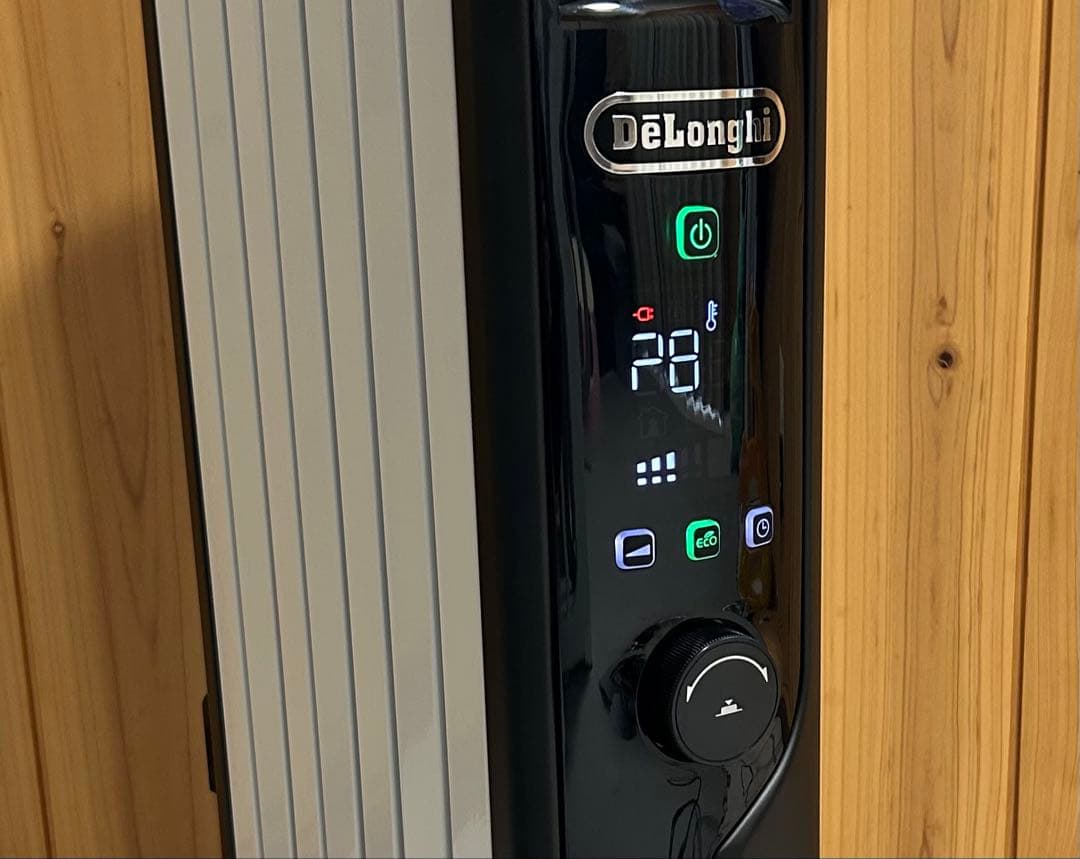 デロンギMDHU09-BKマルチダイナミックヒーター ゼロ風暖房 リモコン付