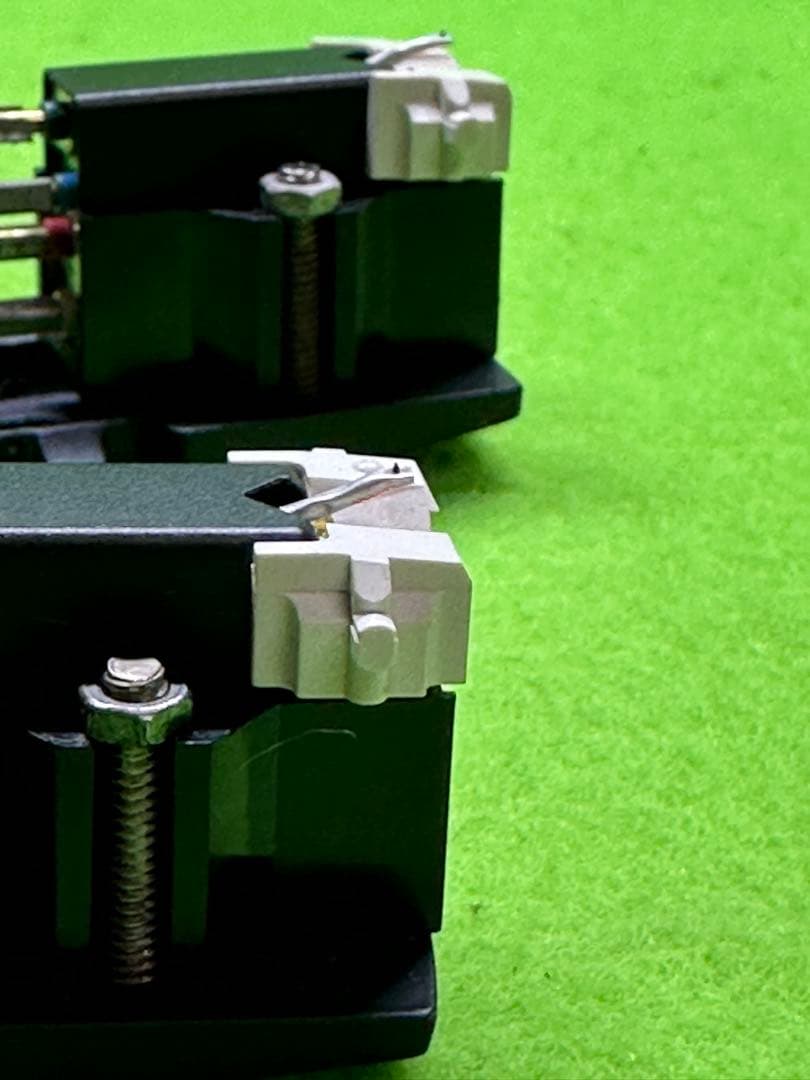 ヘッドシェル Technics カートリッジSHURE M44-7 2個セット。