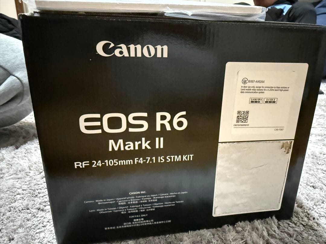 Canon EOS R6 mark 2 ボディ本体