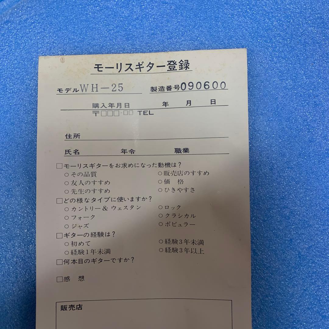 Morris フォークギター WH-25