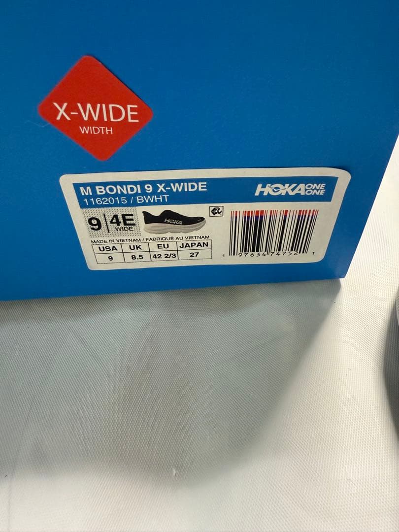 HOKA ONE ONE/ホカ スニーカー/BONDI 9/27cm